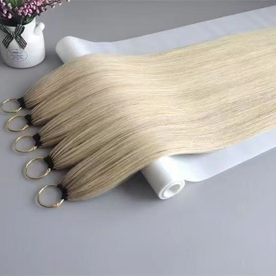 Three Generations Of Feather Extension No Folding Head Broken Yunnan Real Hair Wig