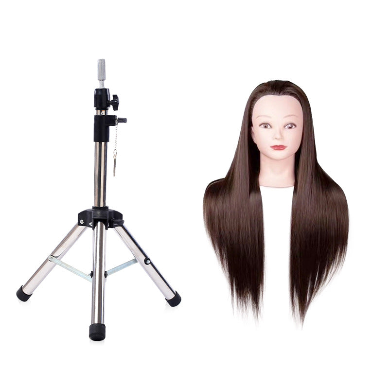 High Simulation Head Hairdressing Beginner Practice Model Barber Other Wig