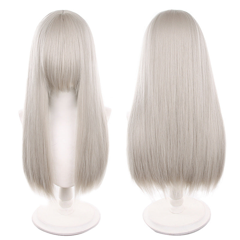Popular Universal Long Straight Weight Scalp Cos Wig