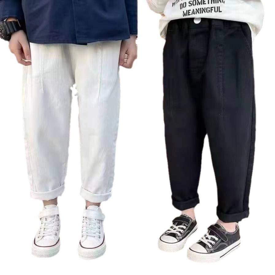 Children's Boy Cotton Clothing Spring Trousers Boys Children's Pants