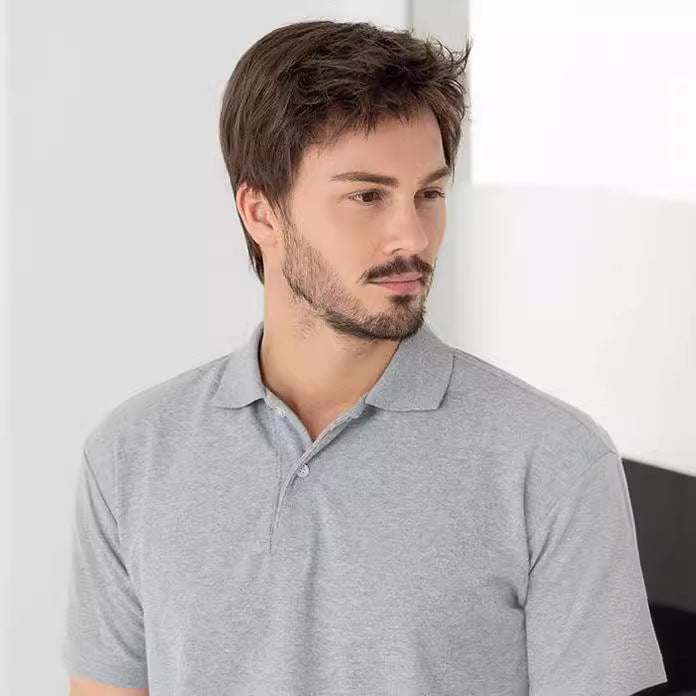 Men's Short Hair Fluffy Fiber Chemical Men's Wig