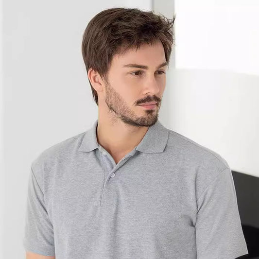 Men's Short Hair Fluffy Fiber Chemical Men's Wig