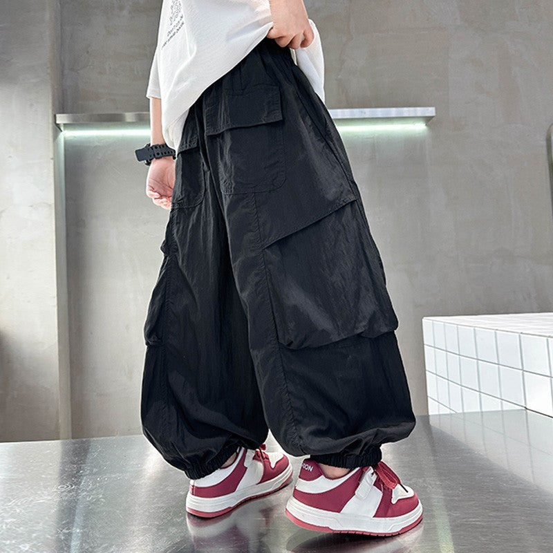 Boys Summer Clothes Ice Silk Anti Children's Pants