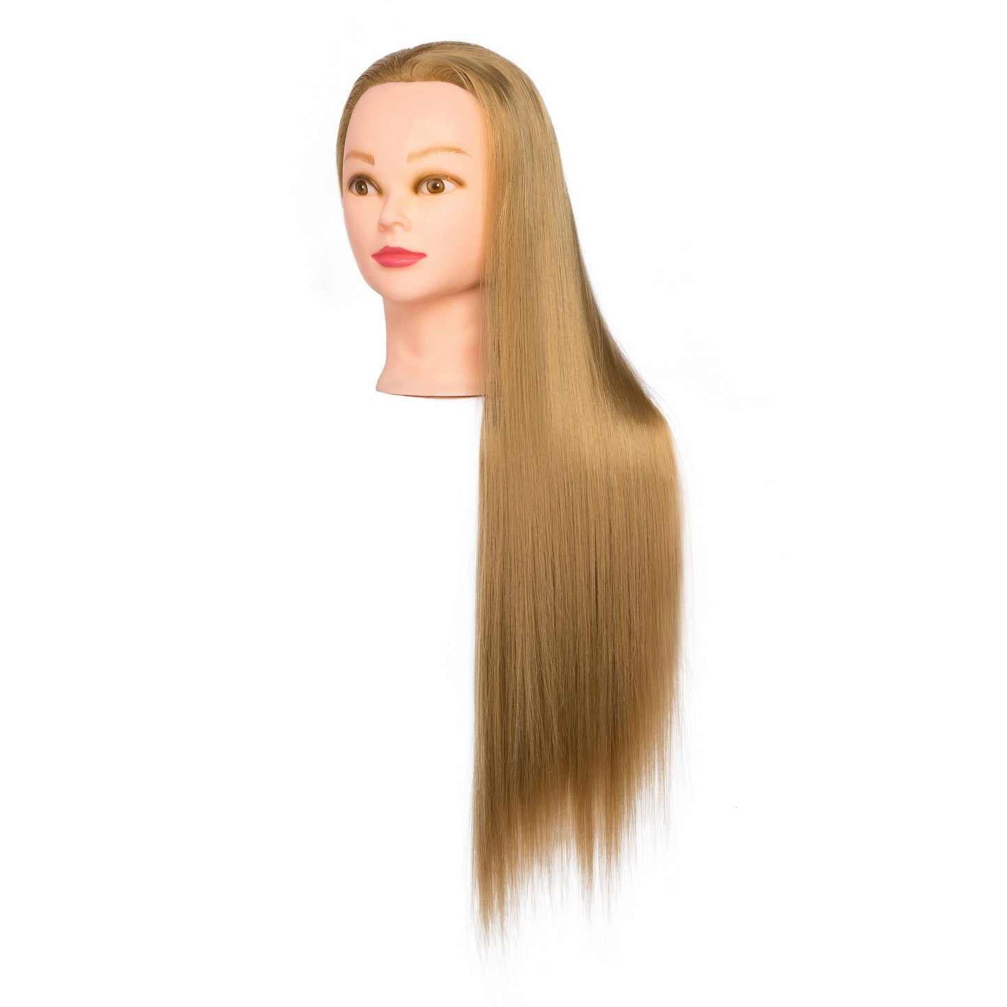 Model Head Braided Hair Practice Mannequin Hairdressing Cutting Teaching Other Wig