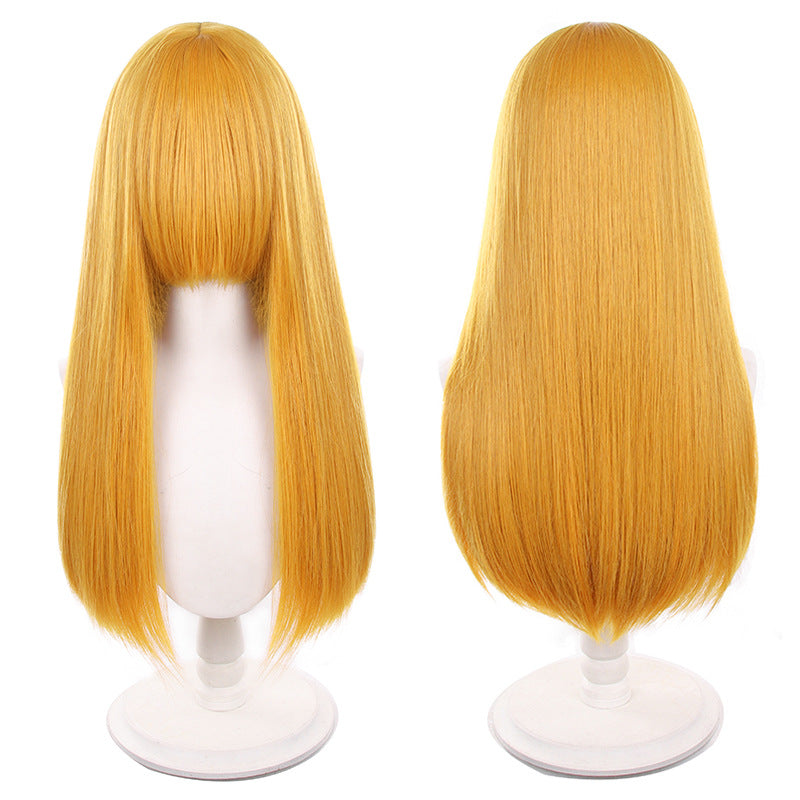 Universal Long Straight Weight Shape Head Cos Wig