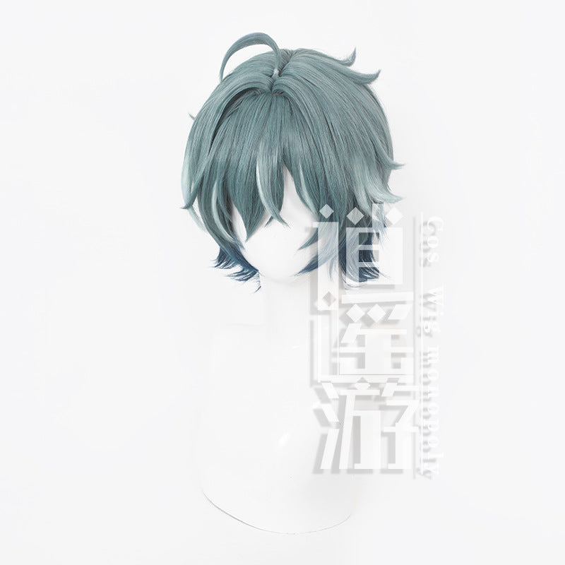 Original God Sky Moon Song Mond Simulation Human Scalp Top Cos Wig