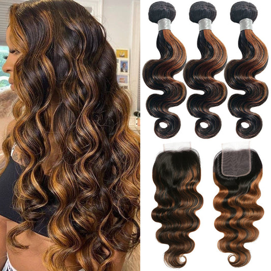 Trendy Graceful Human Hair Weft Piece Other Wig