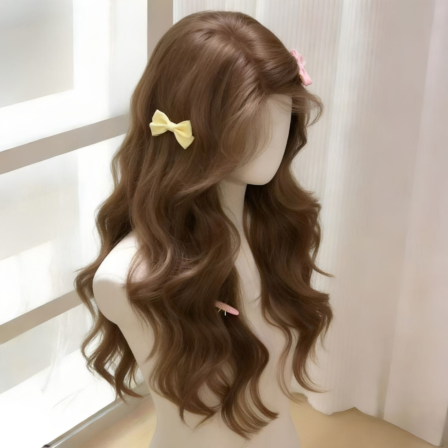 Sweetheart Kitten Coney Female Mid-length Curly Hair Daily Atmosphere Big Wig Long Curls