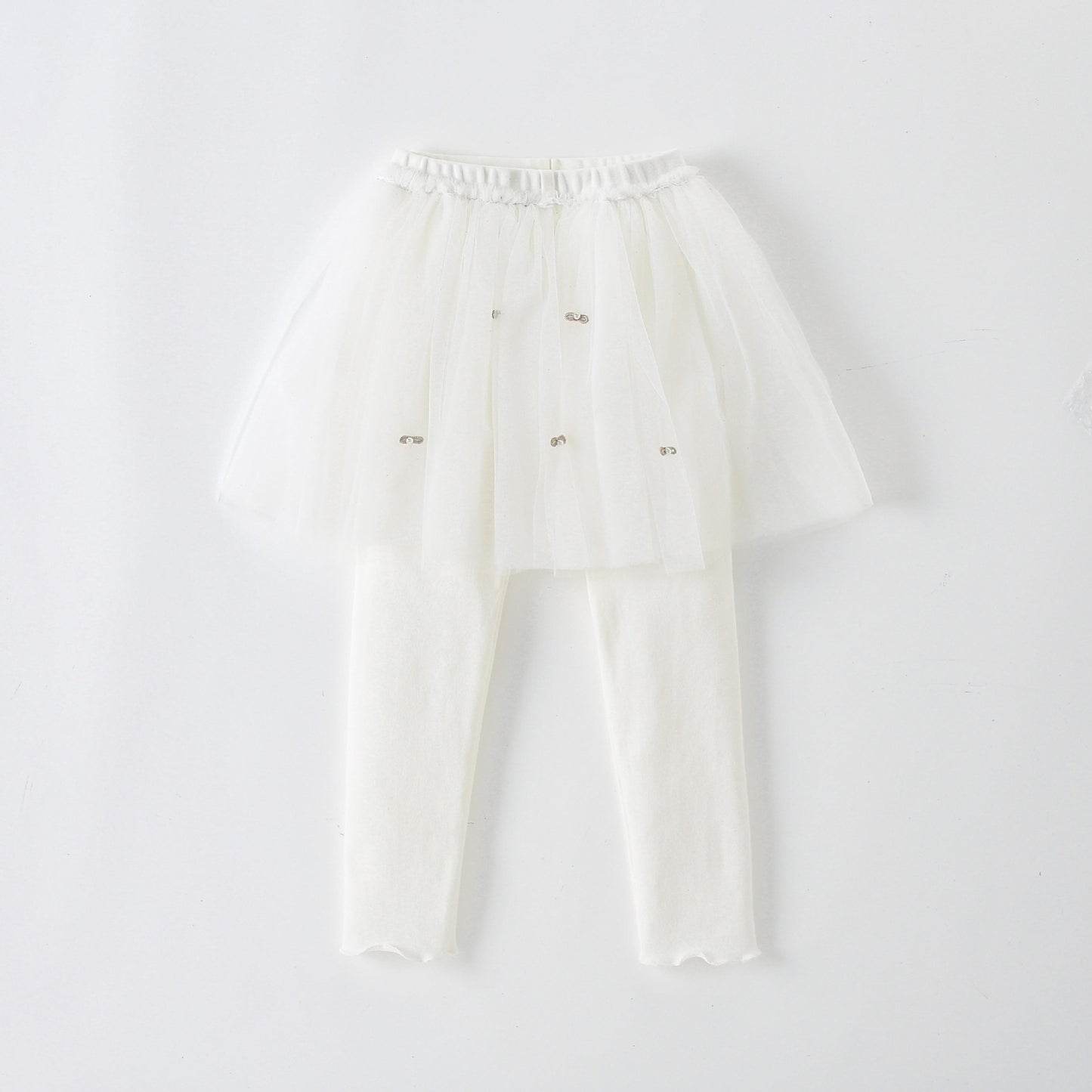 Children's Selected Fake Two-piece Leggings Culottes Outer Wear Gauze Children's Pants
