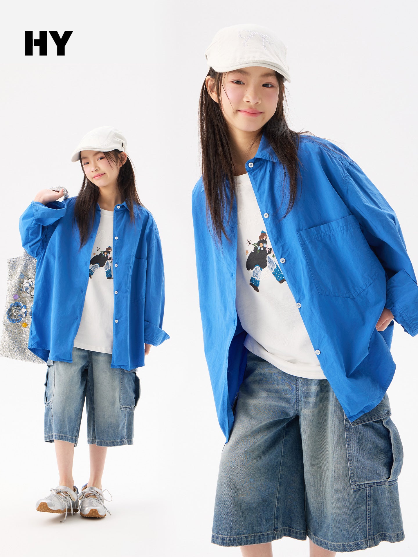 Children's Clothing Spring Wear Outer Boys Tops Small Teen Children's Shirt
