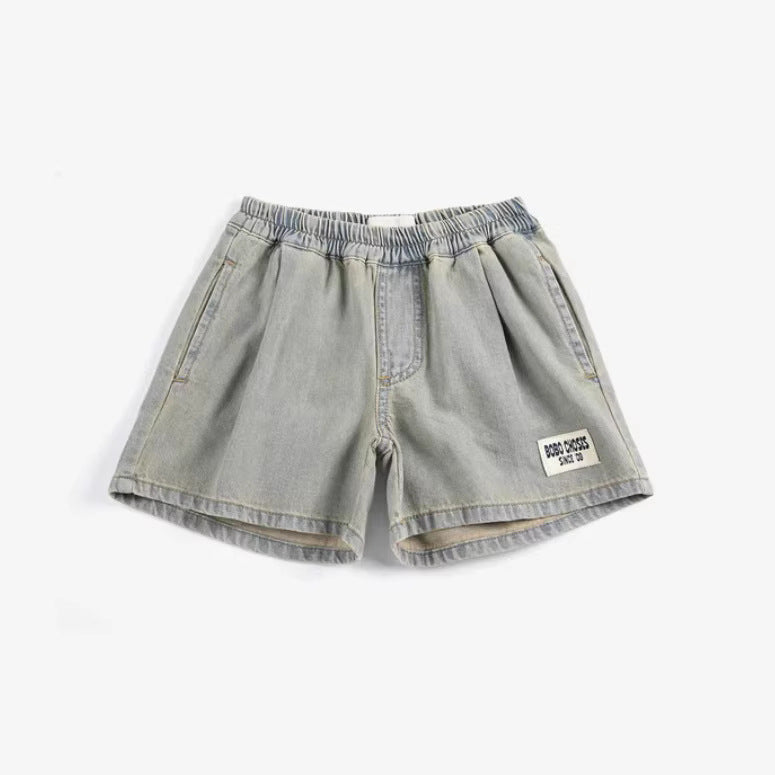 New Slouchy Children's Series Printing Long Children's Pants