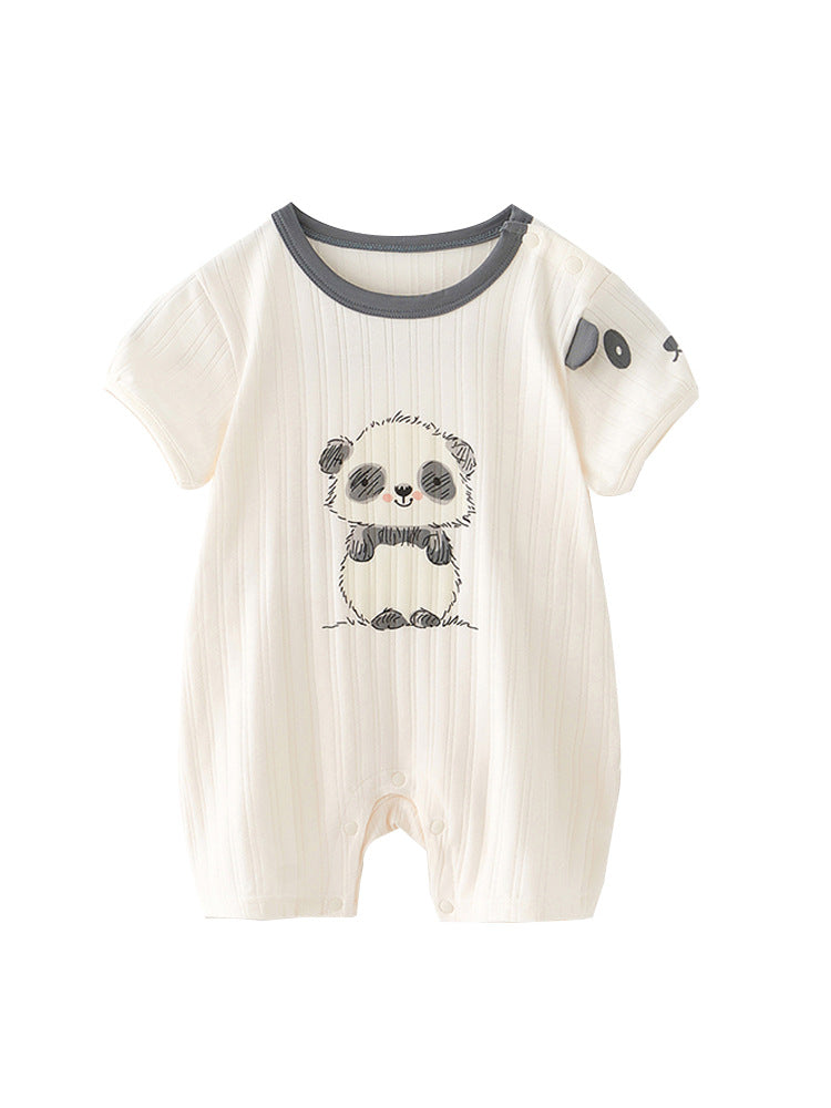 Jumpsuit Summer Infant Clothing Boy Short Jumpsuit, Climbing Suit