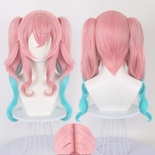 Dome Railway Wind Pansy Head Universal High Temperature Resistant Silk Cos Wig