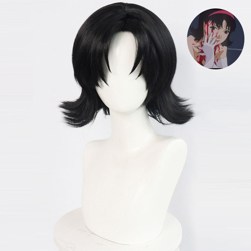 Rose Net Perfect Blue Misty Anime Cos Wig