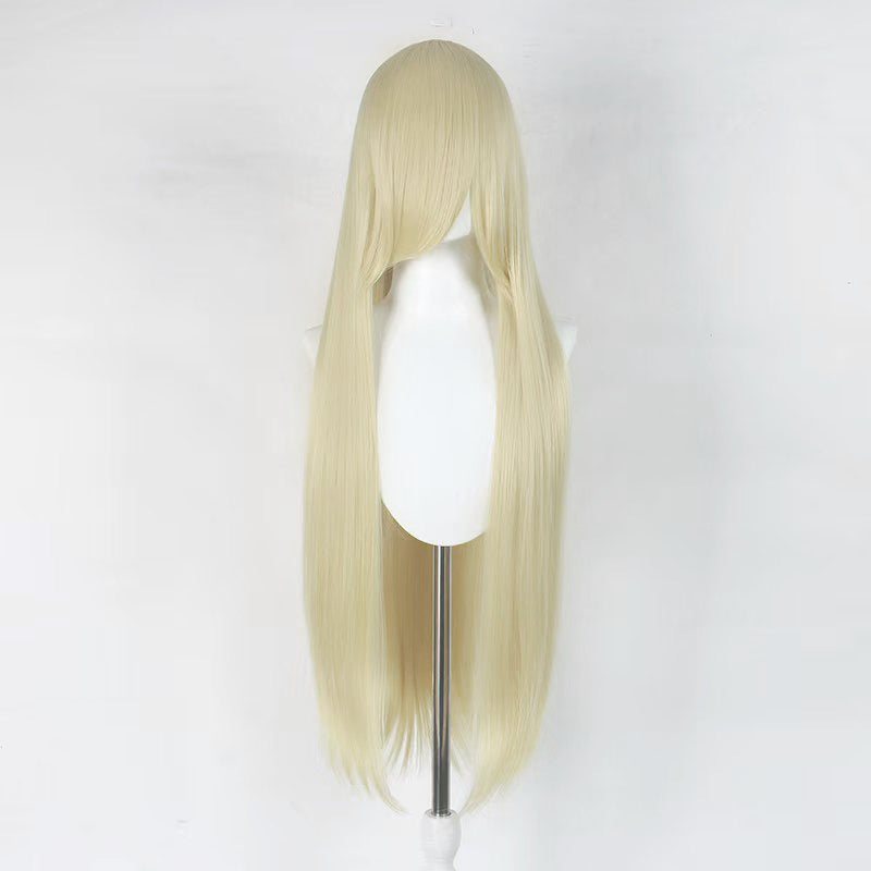 Straight Hair Rose Internal Net Simulation Scalp Secondary Element Cos Wig