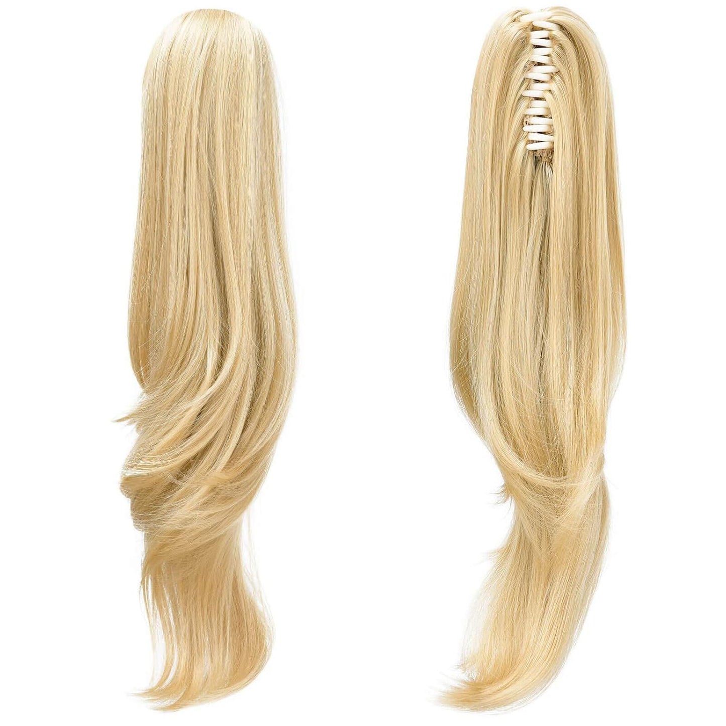 Mid-length Fiber Jaws Clamp Grip High Female Lazy Wig Ponytail