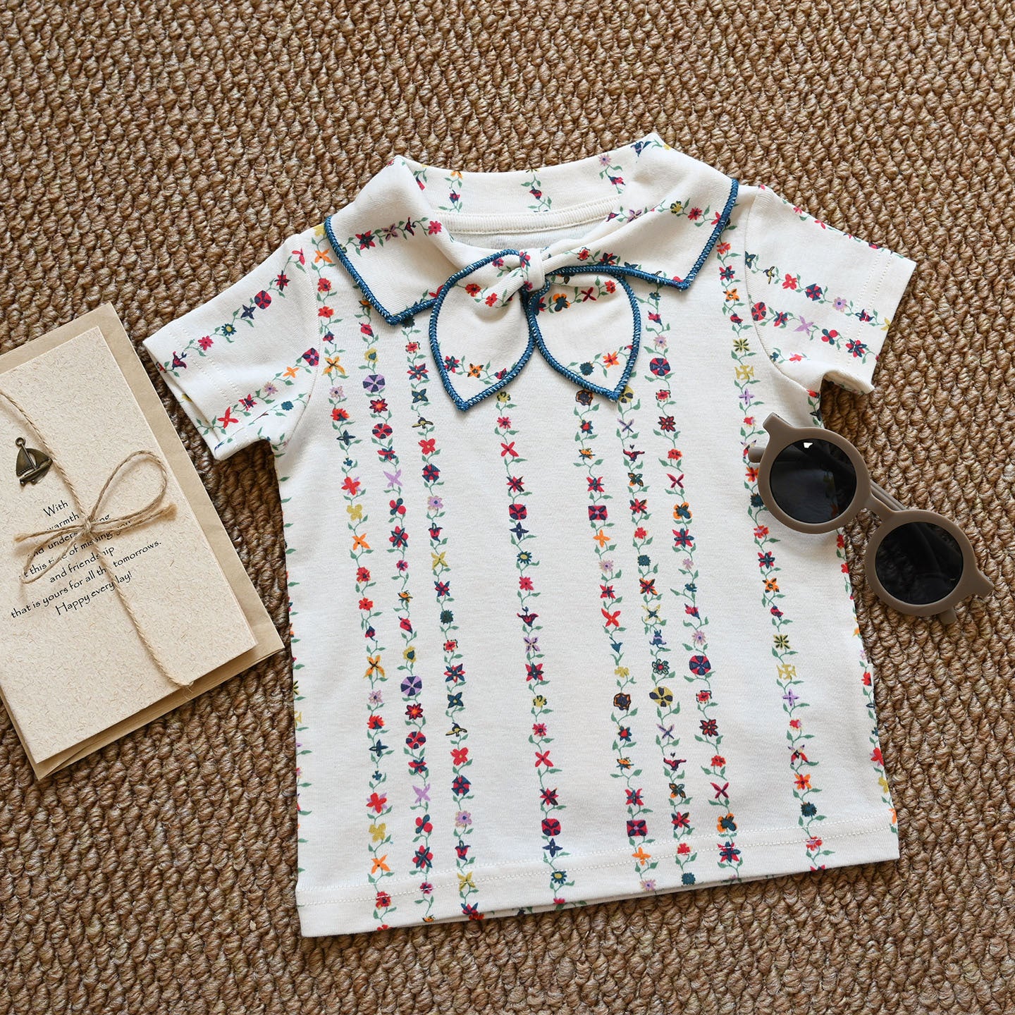 Children's Class Pima Cotton Thin Summer Collar Children's Shirt
