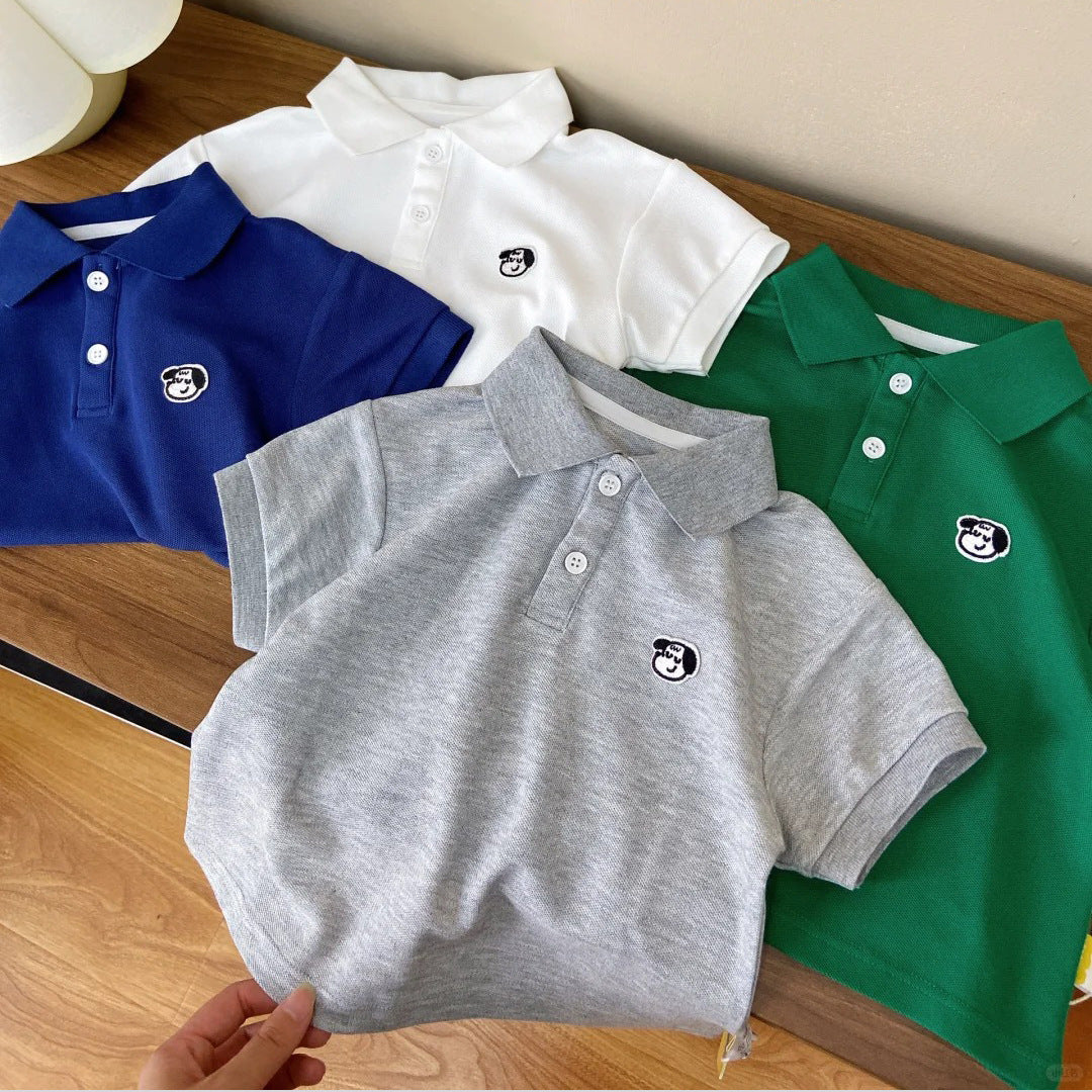 Children's For Boys Half Sleeve Summer Clothing Little Clothes Tops Children's T-shirt