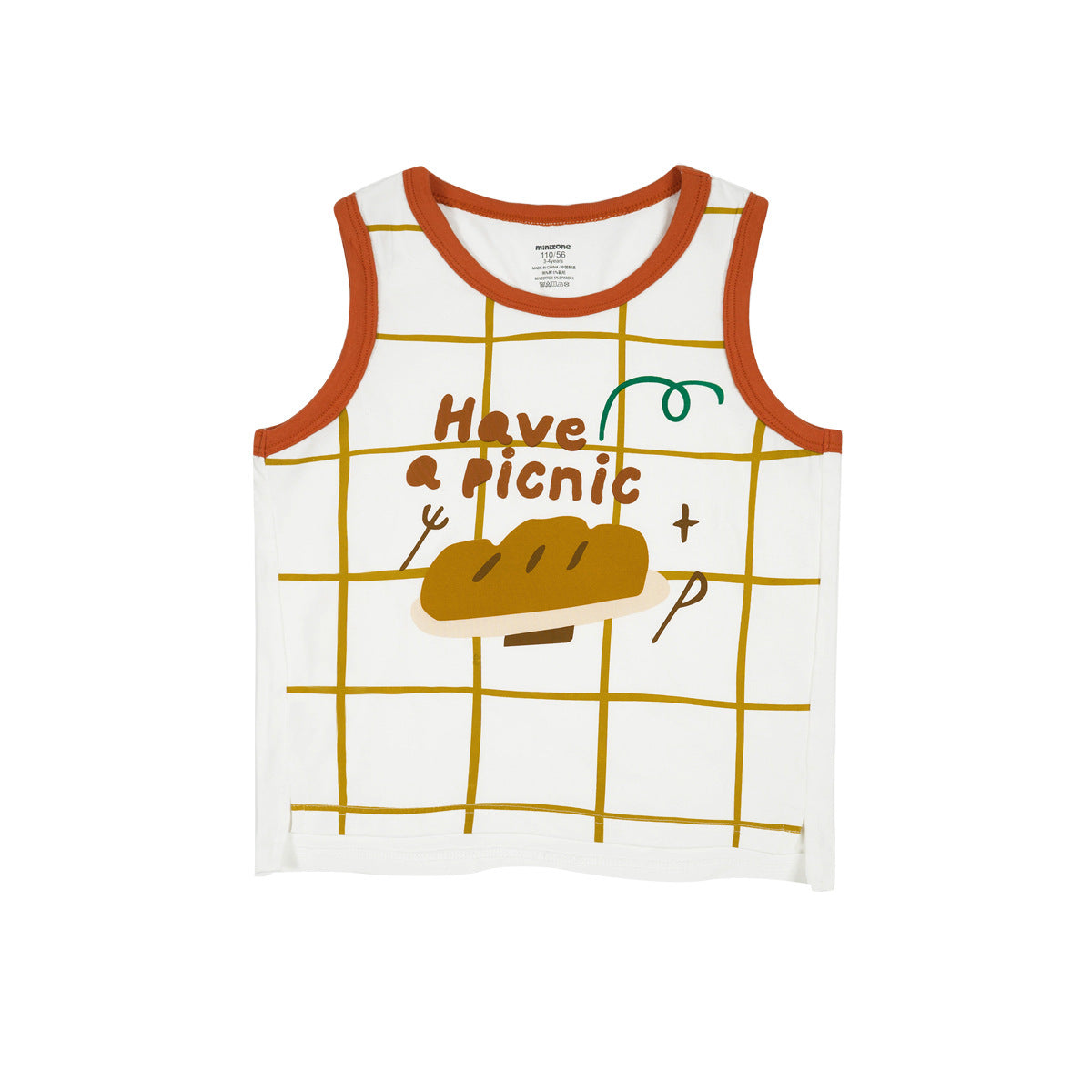 Children's Summer Sleeveless Vest Thin Clothes Clothing Children's T-shirt