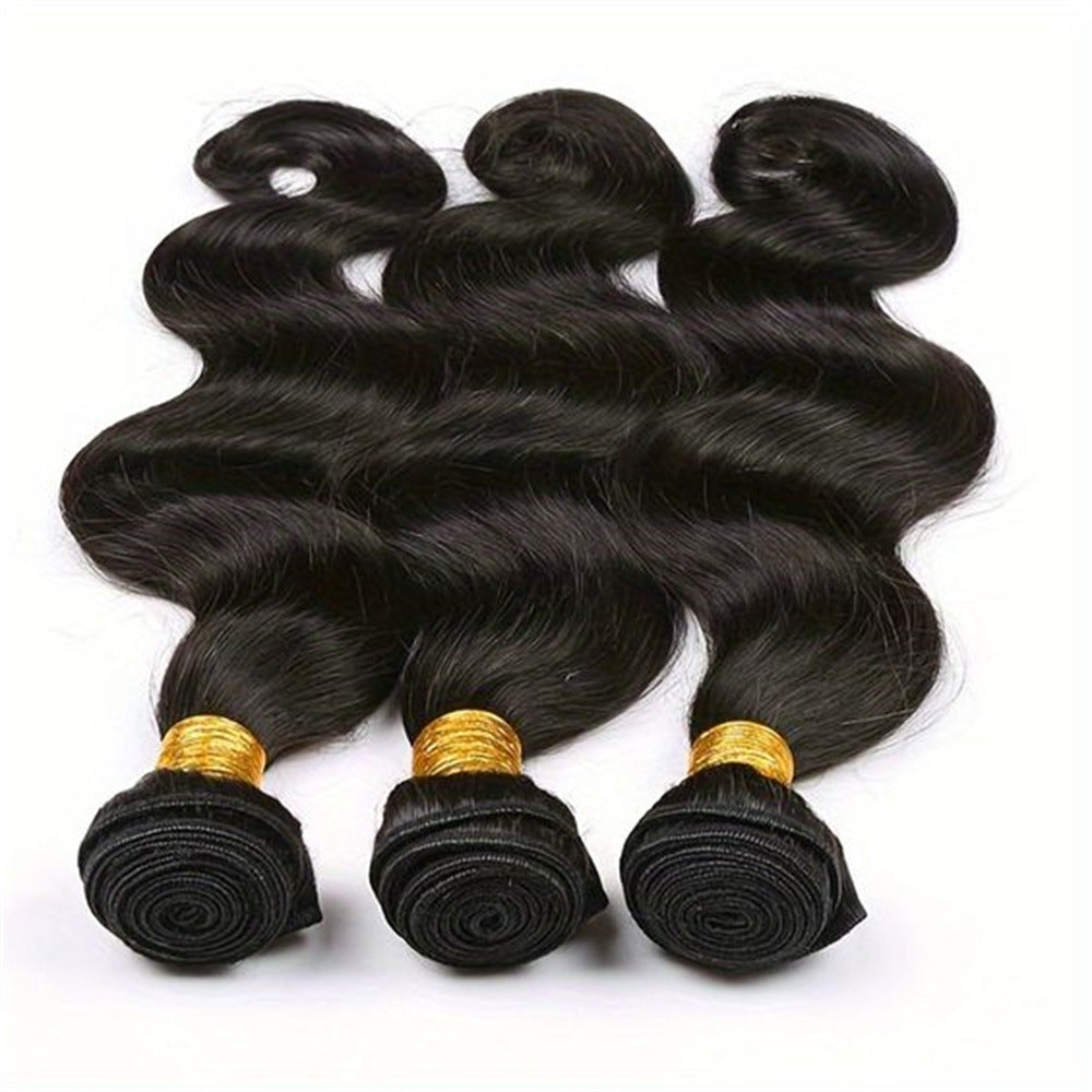 Creative Stylish Real Human Hair Extension Wig
