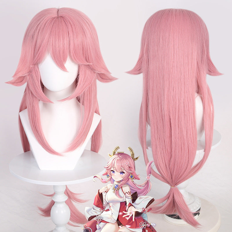 Original God Combination Series Fu Walnut Lightning Cos Wig