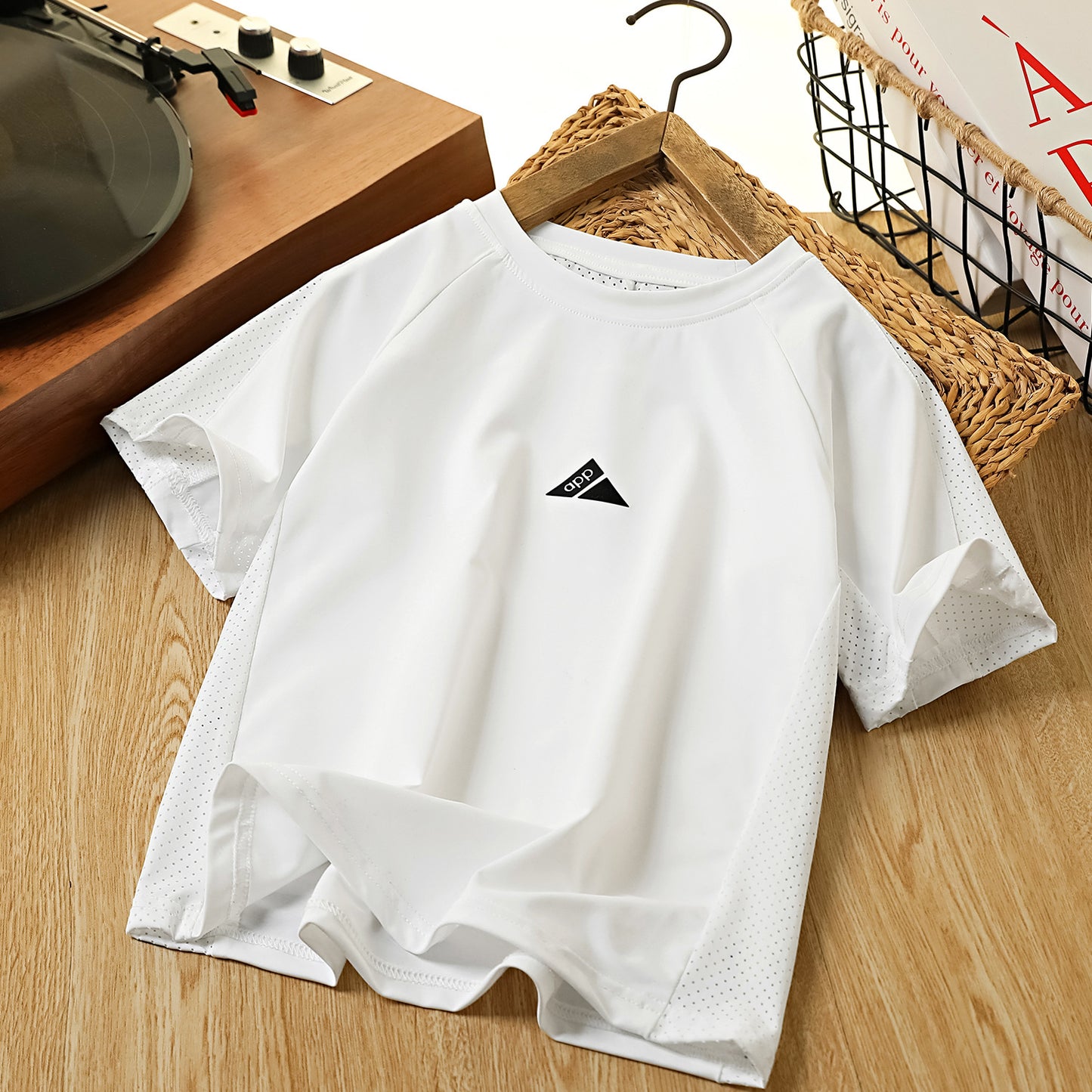 Children's Mesh Medium Large Clothing Summer Quick Children's T-shirt