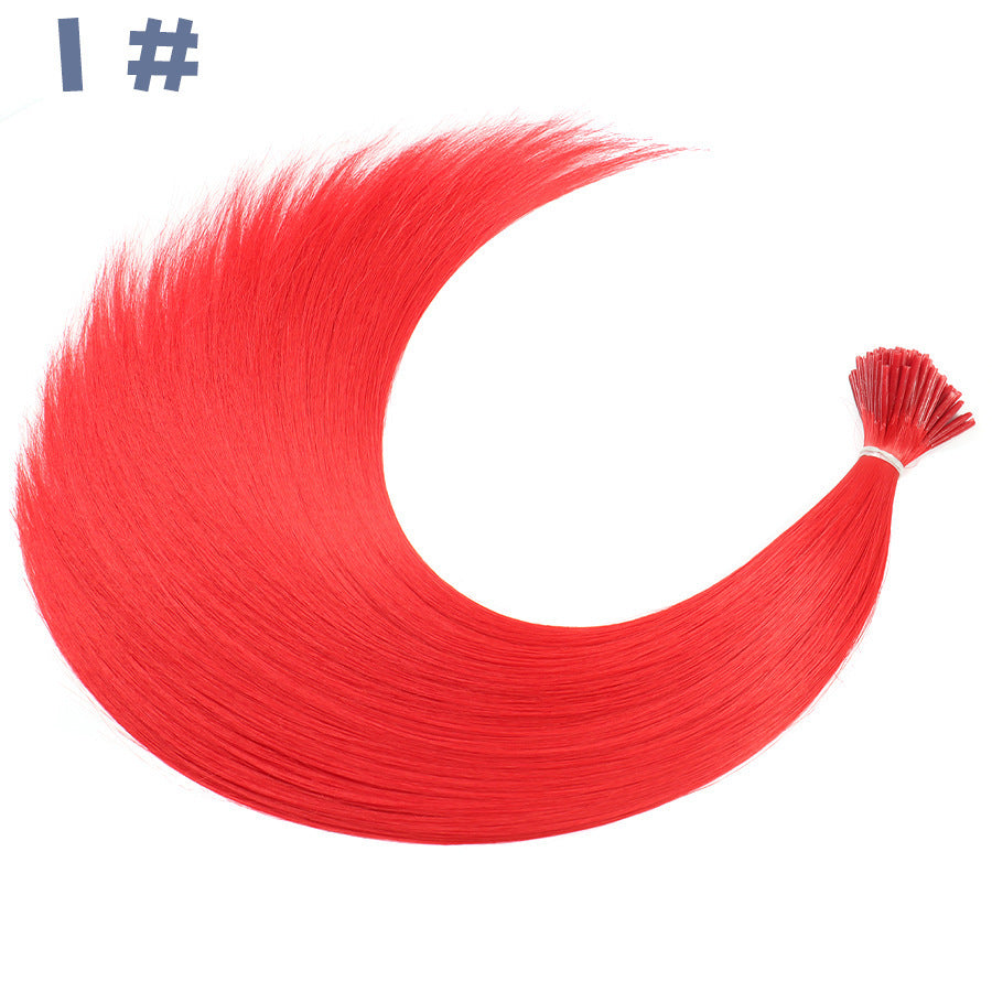 Cm Color Feather Hair Extension Fiber Chemical Wig Ponytail
