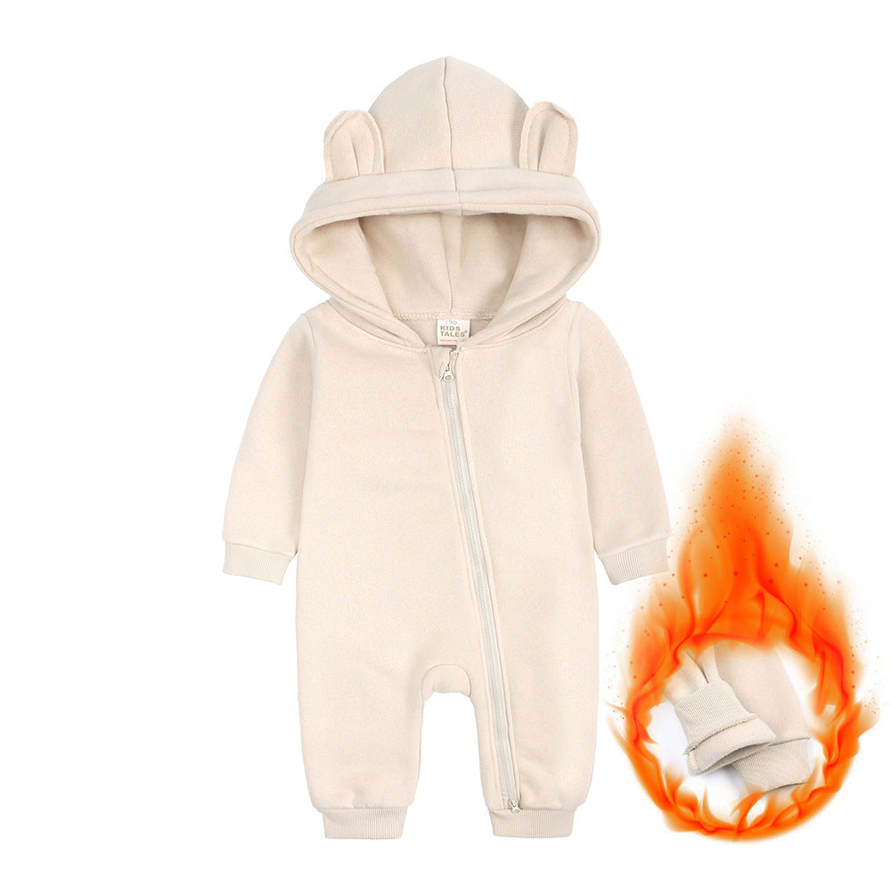 Jumpsuit Outwear Thickening Thermal Romper Born Jumpsuit, Climbing Suit