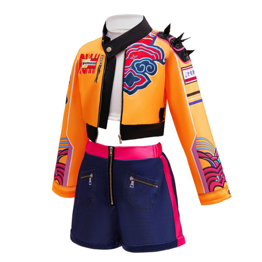 Women's Demon Hunting Team Group Clothes Rumi Korean Children's Suit