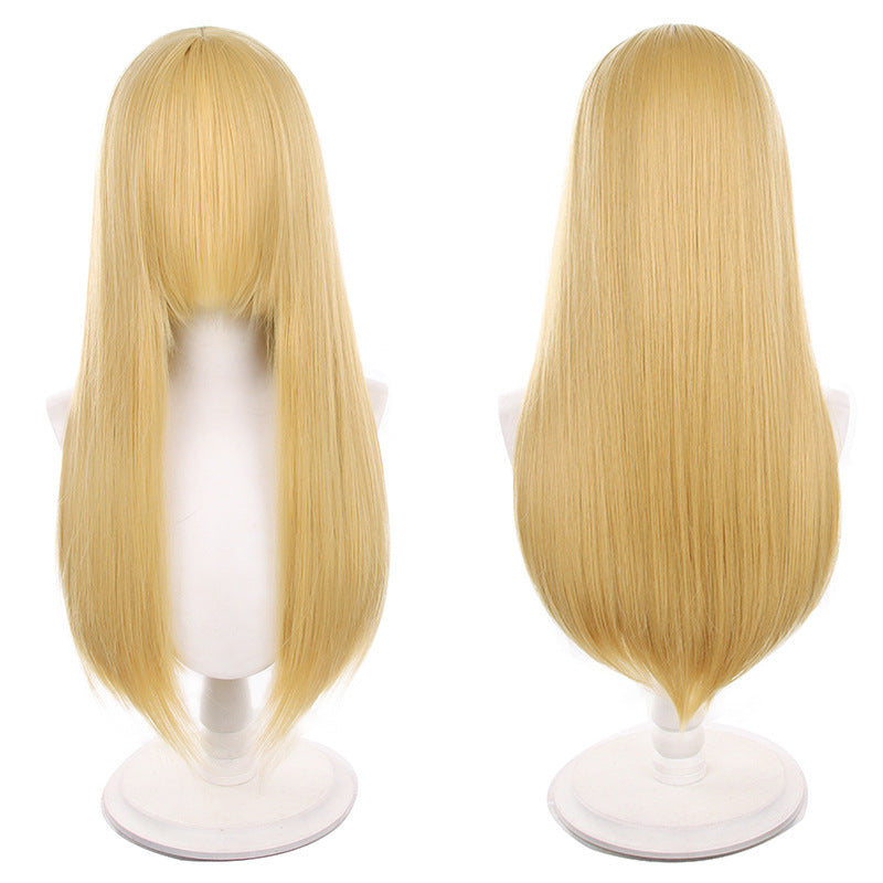 Universal Long Straight Weight Shape Head Cos Wig