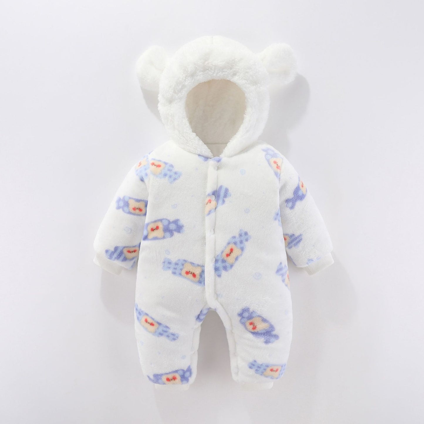 Jumpsuit Thermal Clothes Born Romper Thickened Small Jumpsuit, Climbing Suit