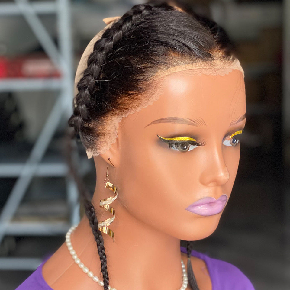 Slouchy Glamorous Trendy Attractive Charming Block Real Hair Wig
