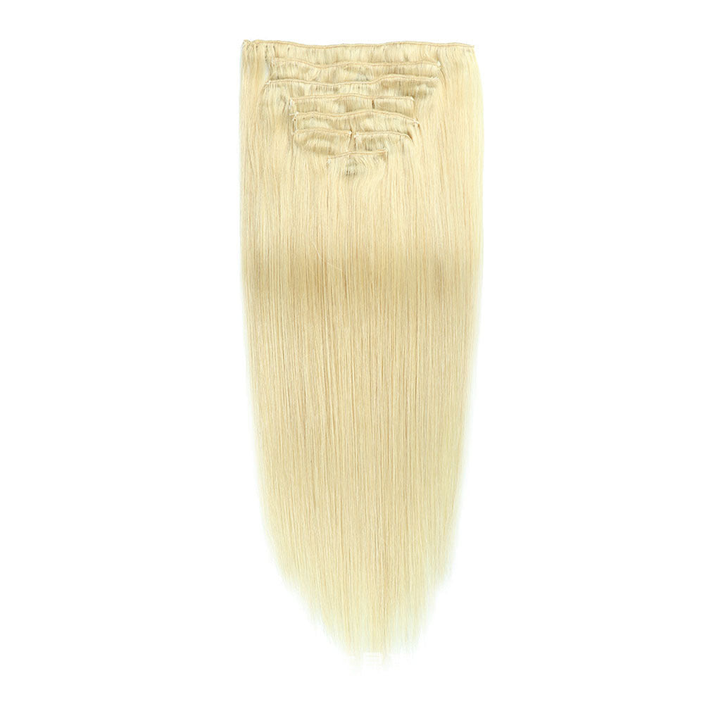Hair Hairpiece Clip Female Long Straight Wig