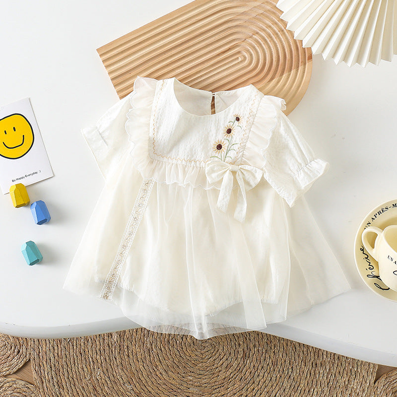 Dress Summer Infants Clothes Jumpsuit Thin First Month Old Jumpsuit, Climbing Suit