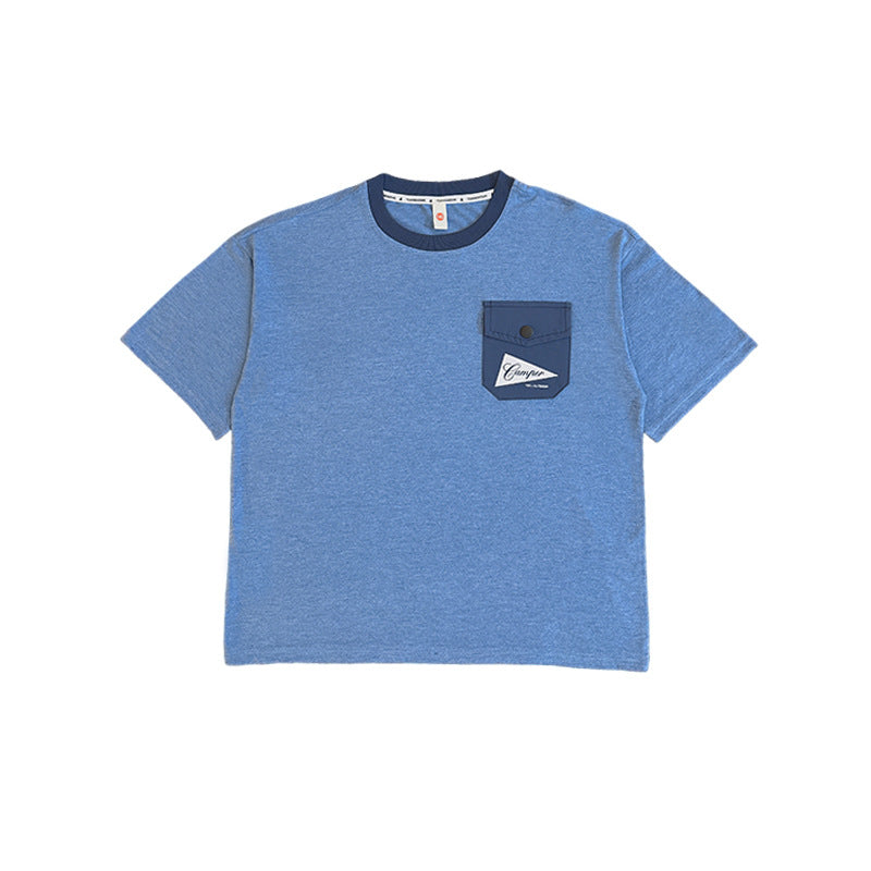 Children's Mountain Outdoor Clothing Summer Fabric Breathable Children's T-shirt