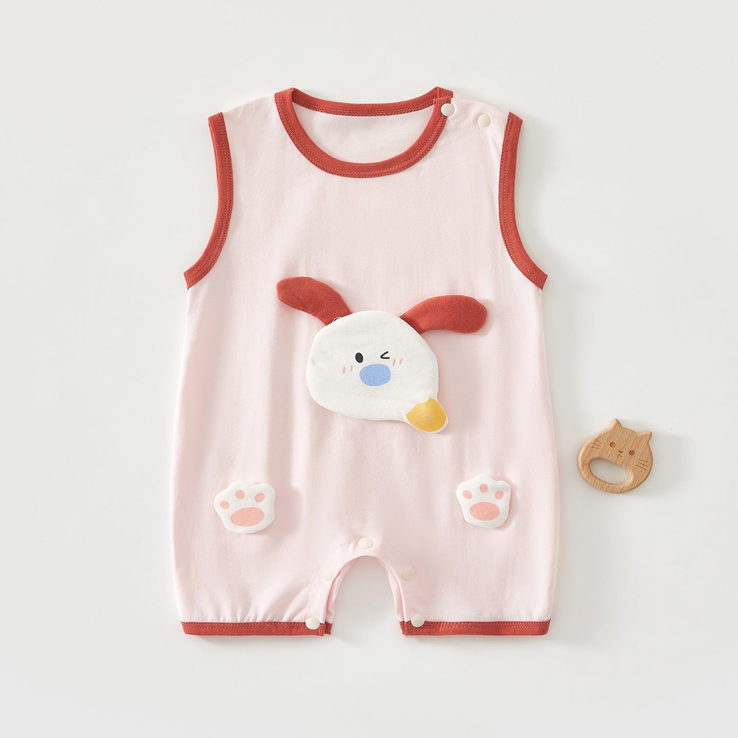 Summer Thin Sleeveless Vest Unisex Pajamas Jumpsuit, Climbing Suit