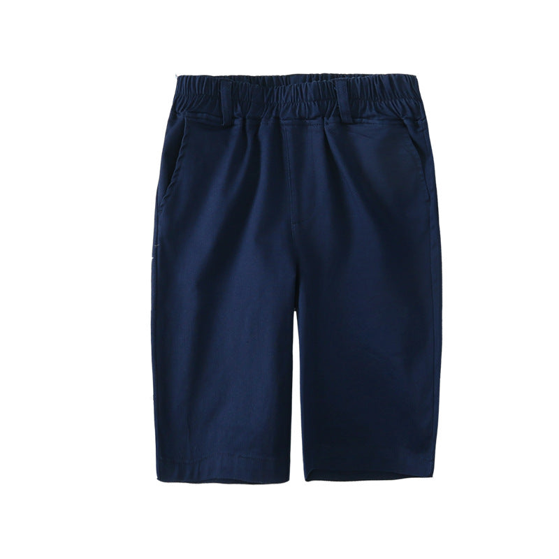 Children's Uniform Primary Secondary School Suit Boys Khaki Thick Dark Children's Pants