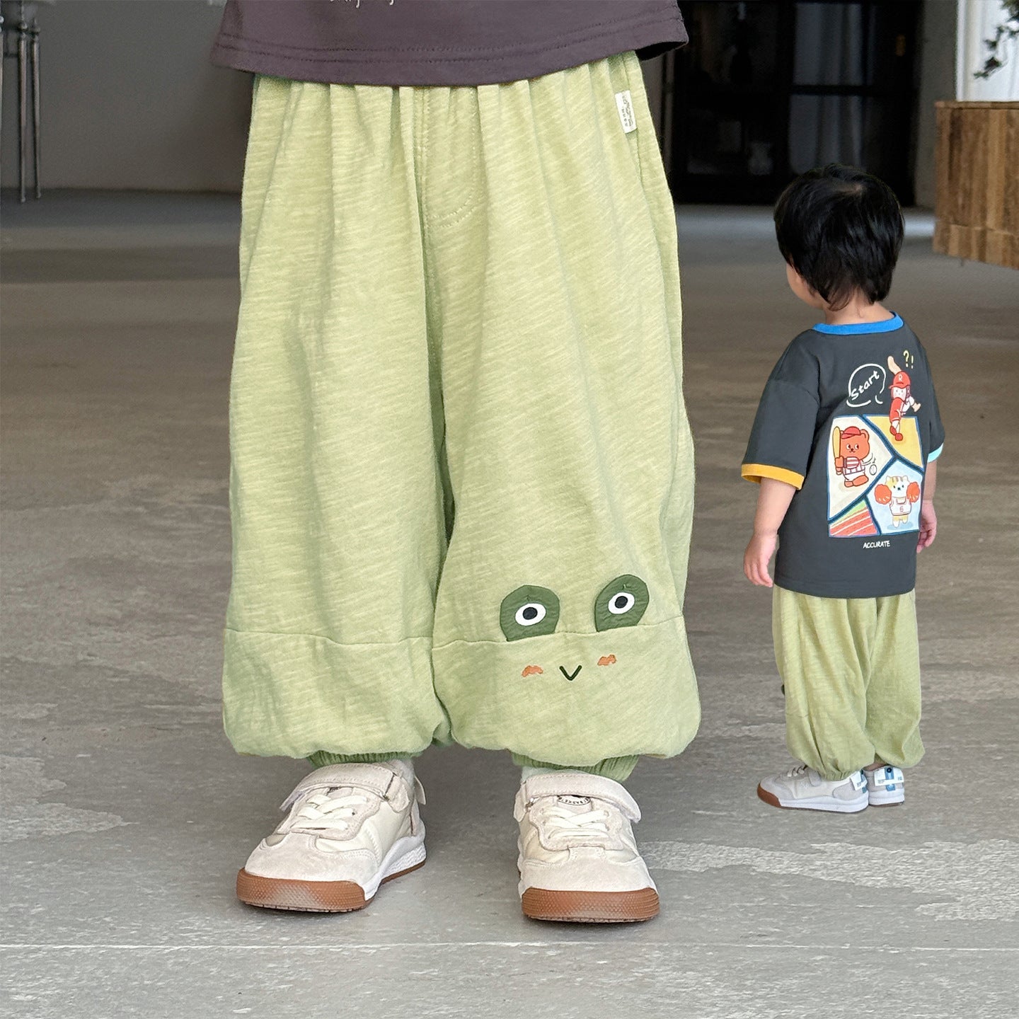 Children's Summer Thin Leisure Bloomers Cotton Trousers Children's Pants