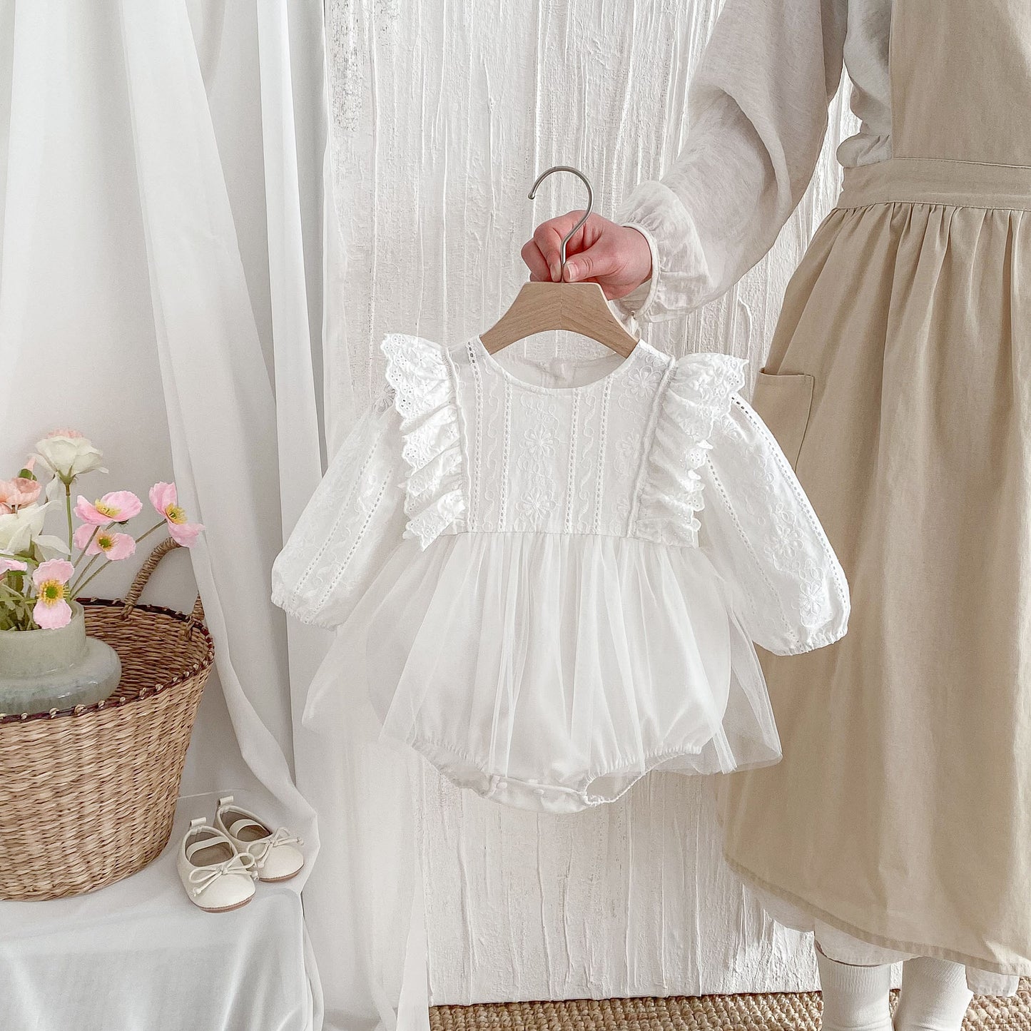 Dress One Year Old Days Long Sleeve Princess Born Jumpsuit, Climbing Suit
