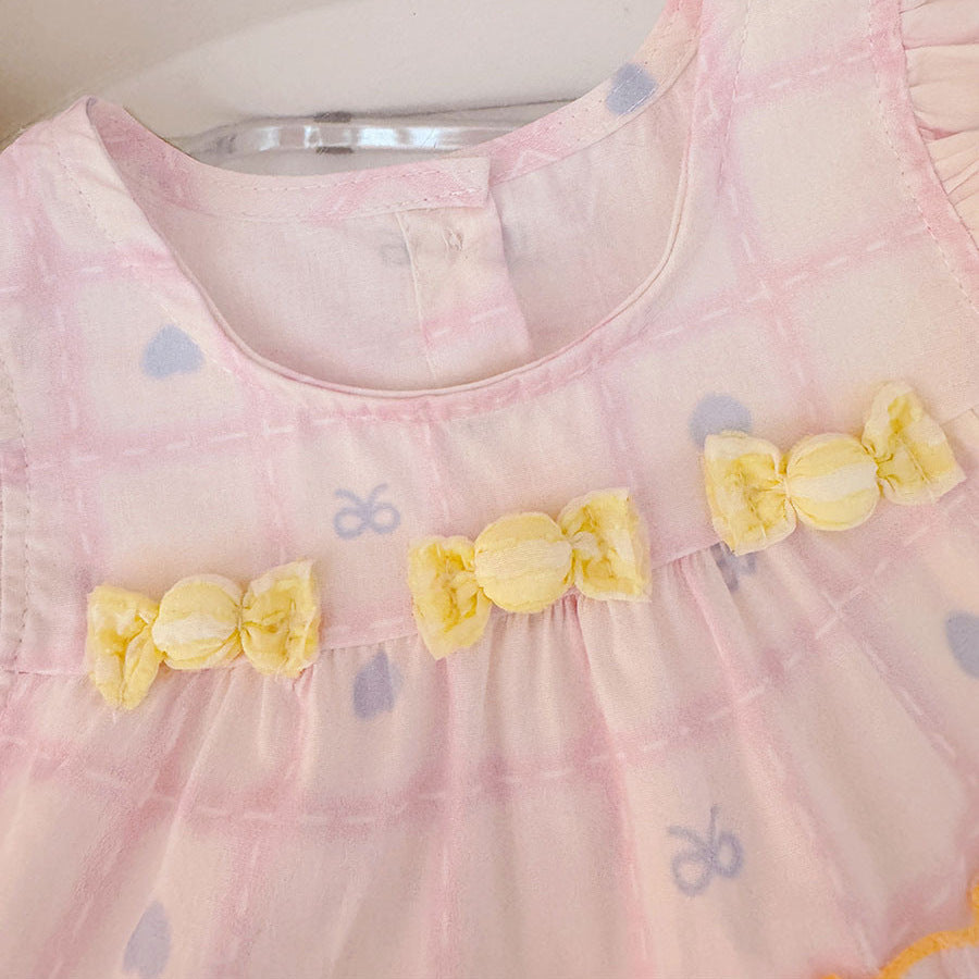Children's Sweet Princess Summer Cute Fashion Live Children's Dress