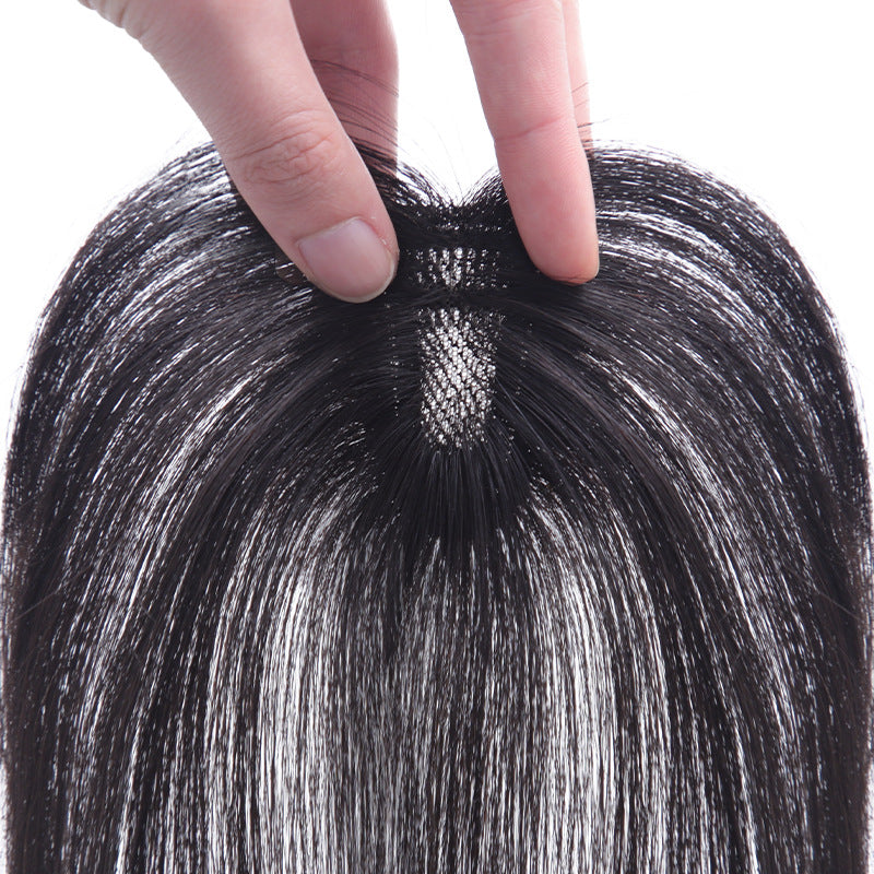 Side Face Mini Swiss Net Supplementing Piece Invisible Effect Good Real Hair Wig