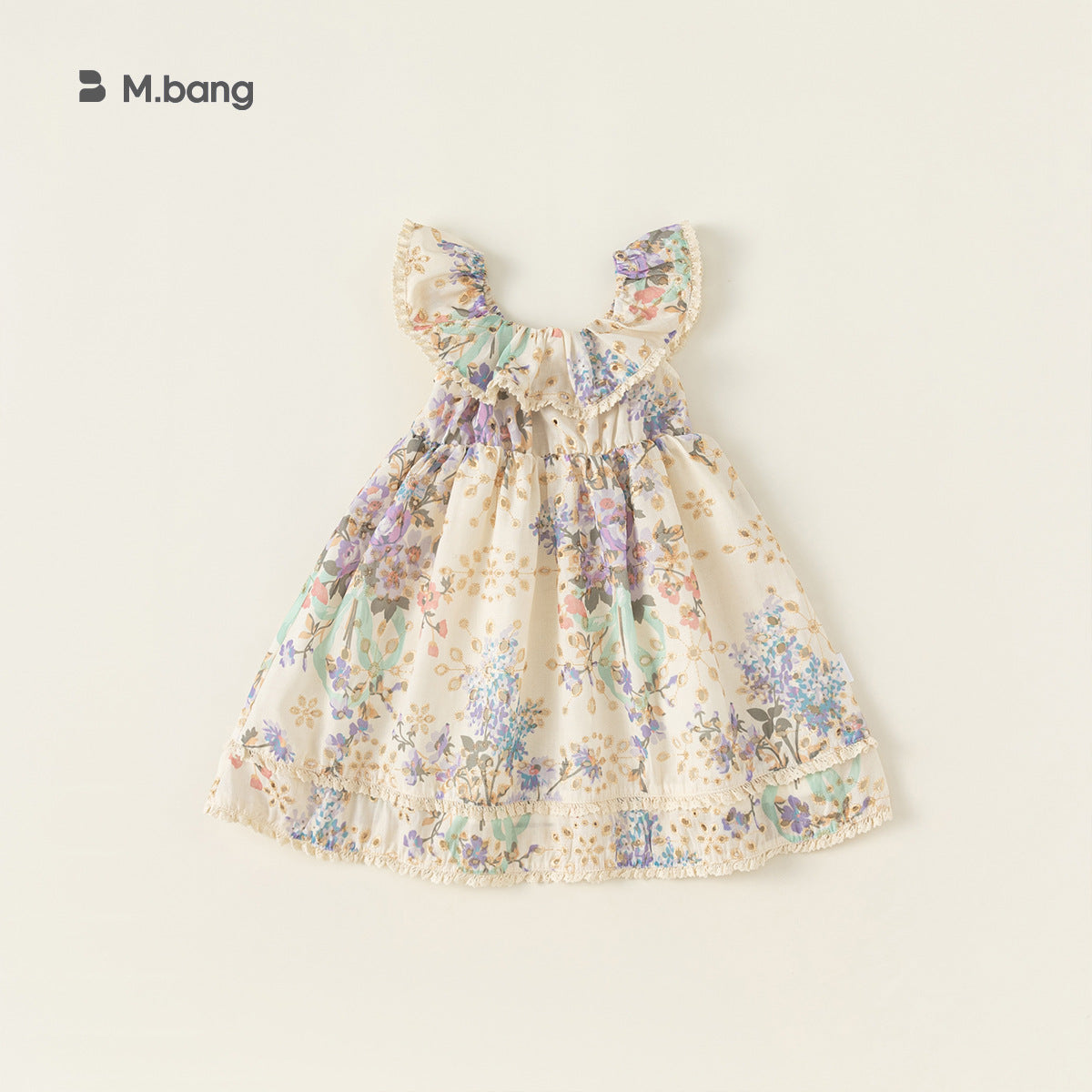 Children's Clothing Summer French Style Floral Skirt Children's Dress