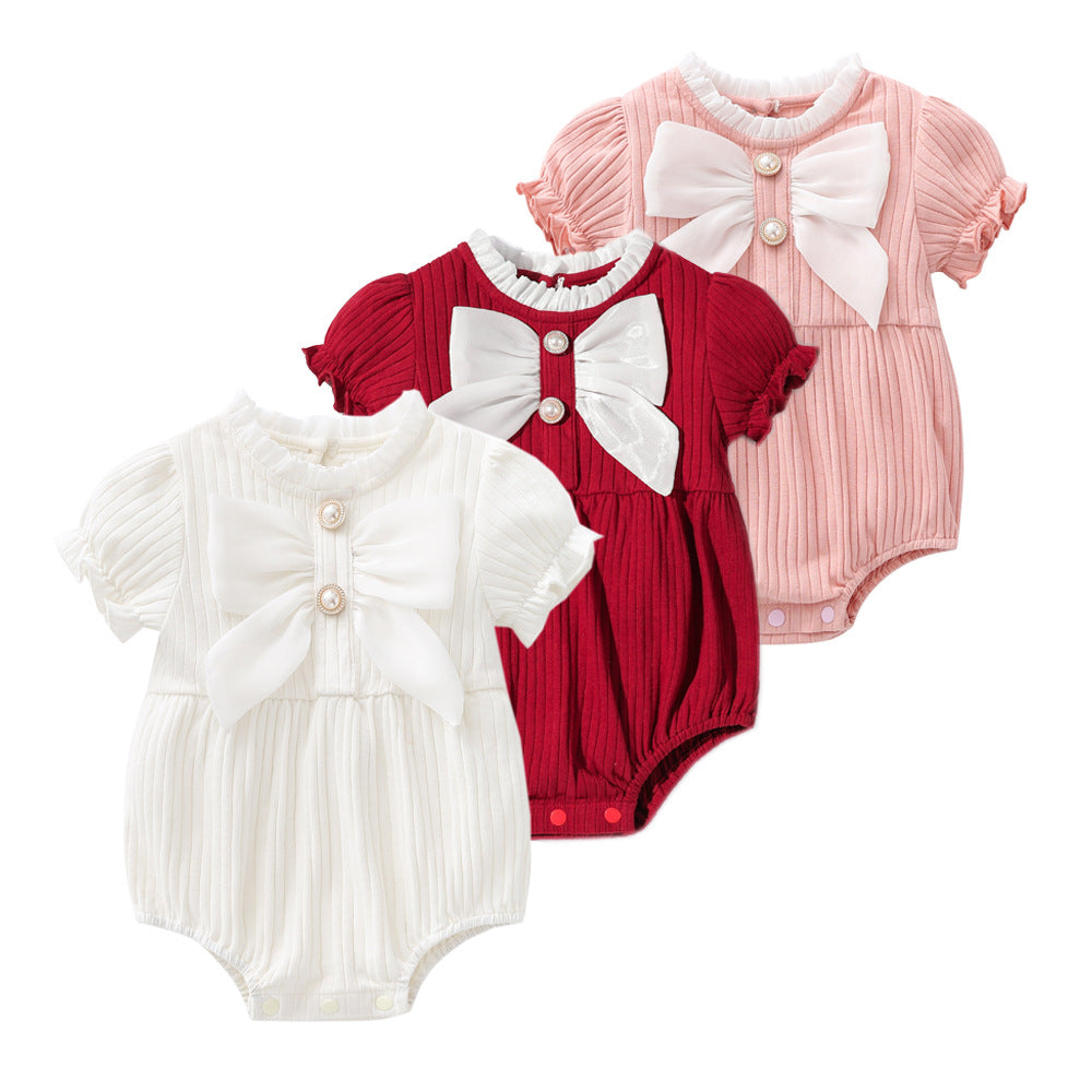 Summer Sweet Pure Cotton Born Rompers Super Cute Jumpsuit, Climbing Suit