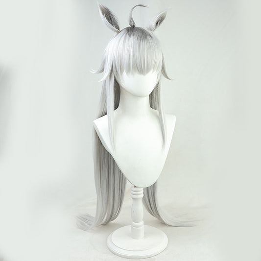 Free Man Horse Racing Lady Li Hat With Cos Wig