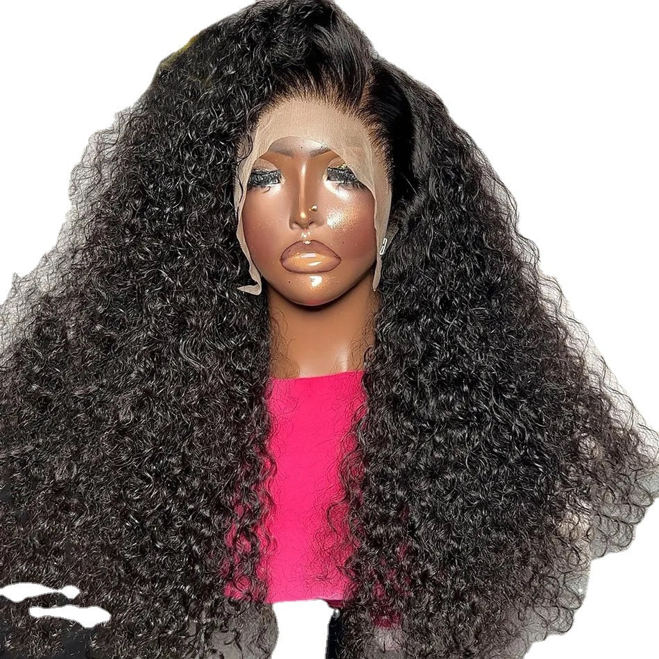 Front Lace Small Roll Sheath African Wig Long Curls