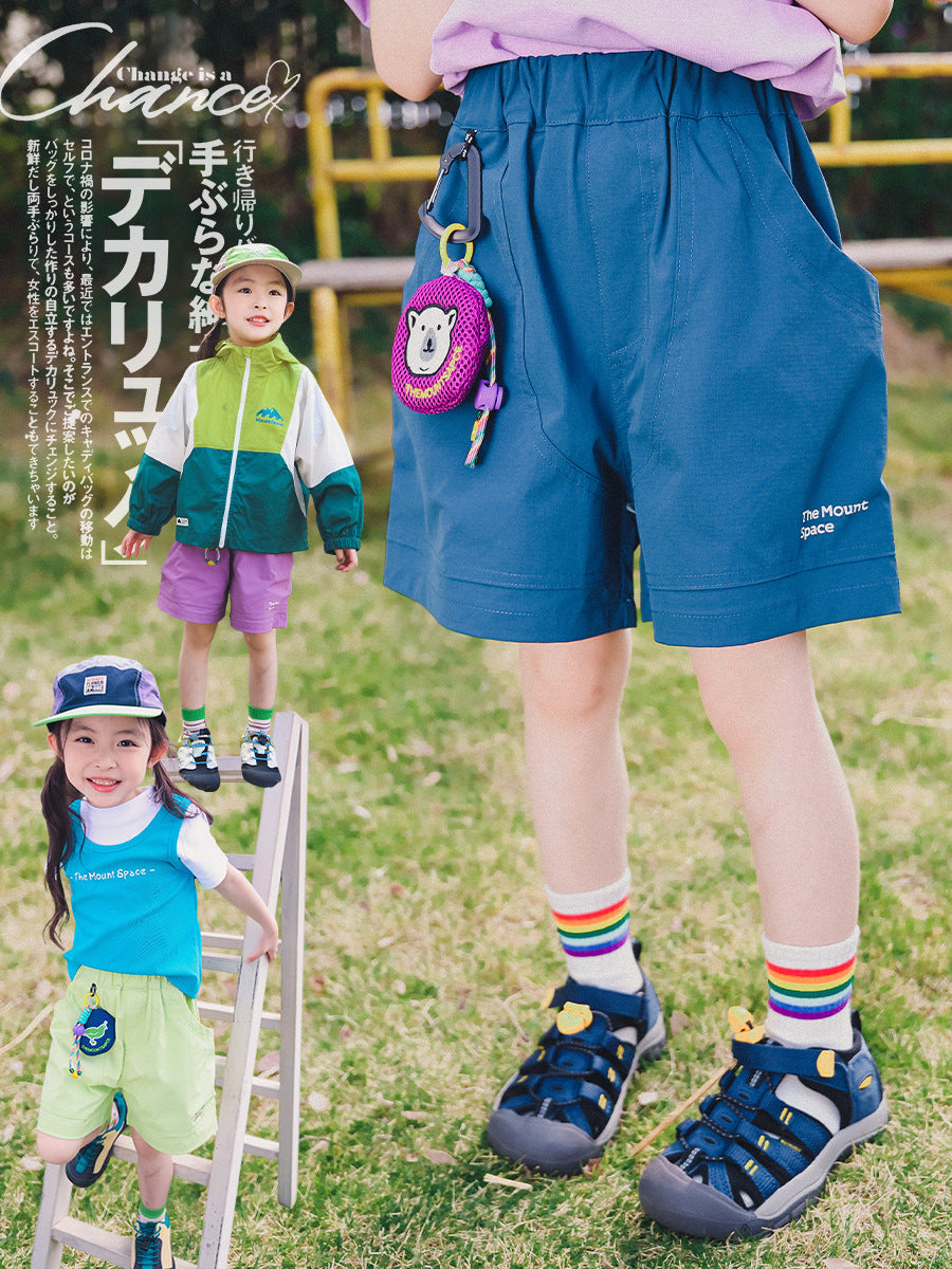 Children's Shorts Summer Mountain Outdoor Clothing Lightweight Cool Pure Children's Pants
