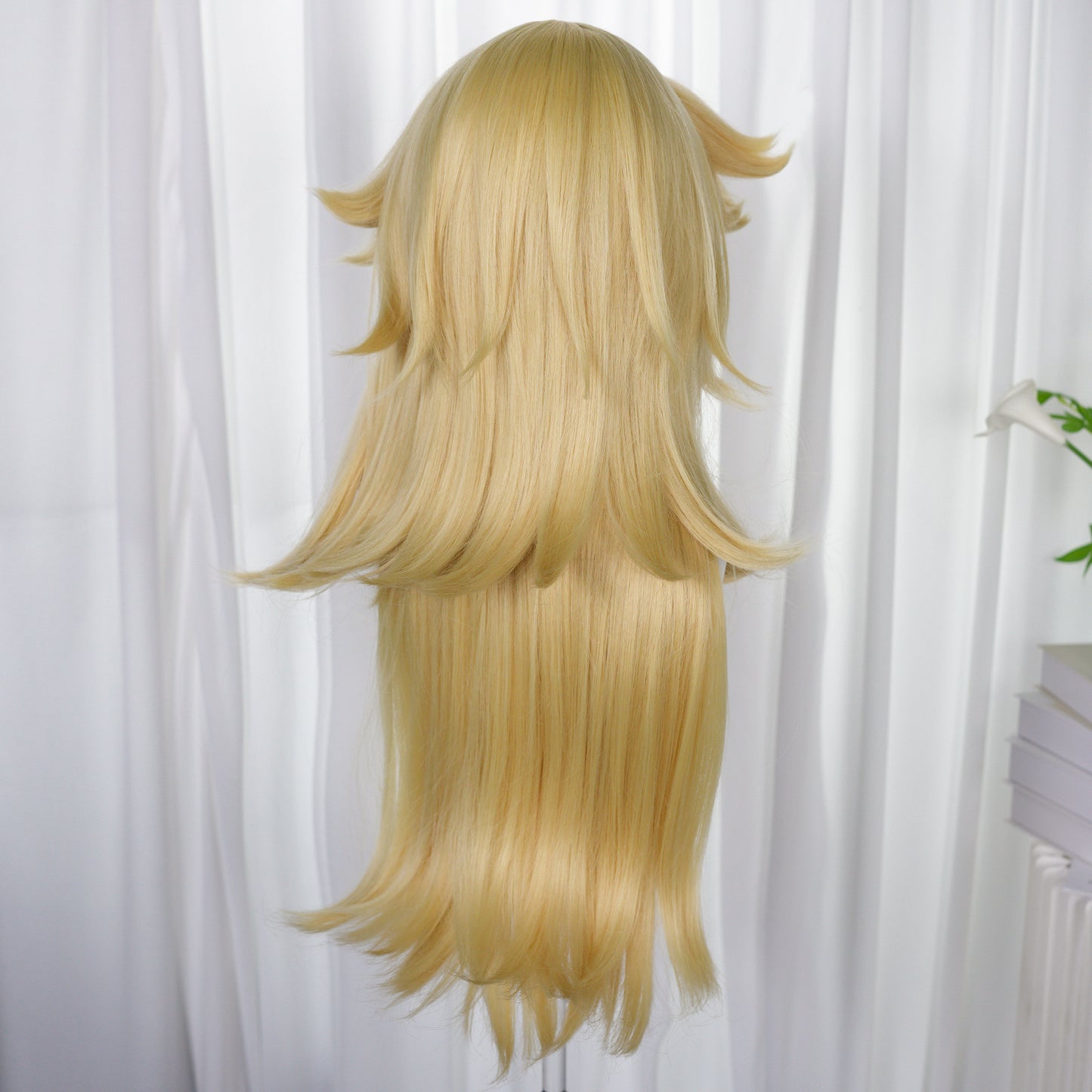 Galaxy Princess Super Mario Brothers Big Wig Long Curls