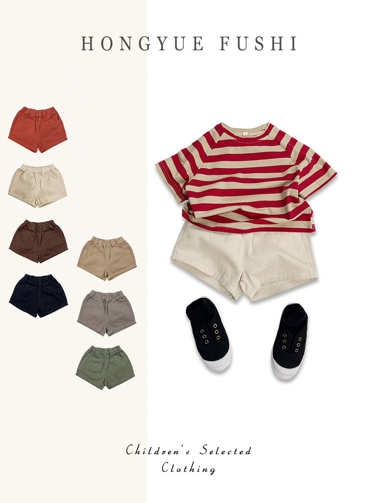 Children's Shorts Summer Casual Korean Fashion Children's Pants