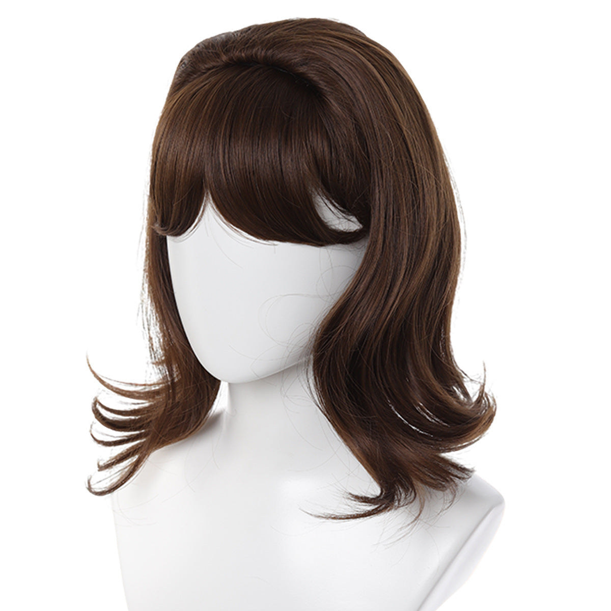 Bangs Valgus Wave Fiber Matte Chemical Source Generation Wig Short Curly Hair