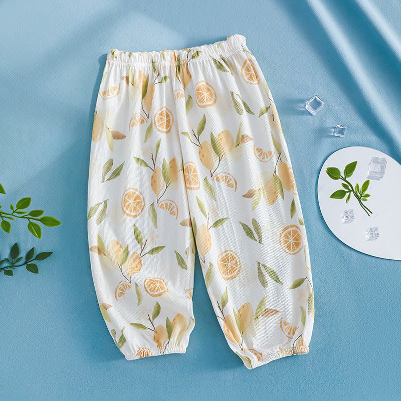 Summer Thin Trousers Loose Infant Outing Anti Mosquito Boys Children's Pants